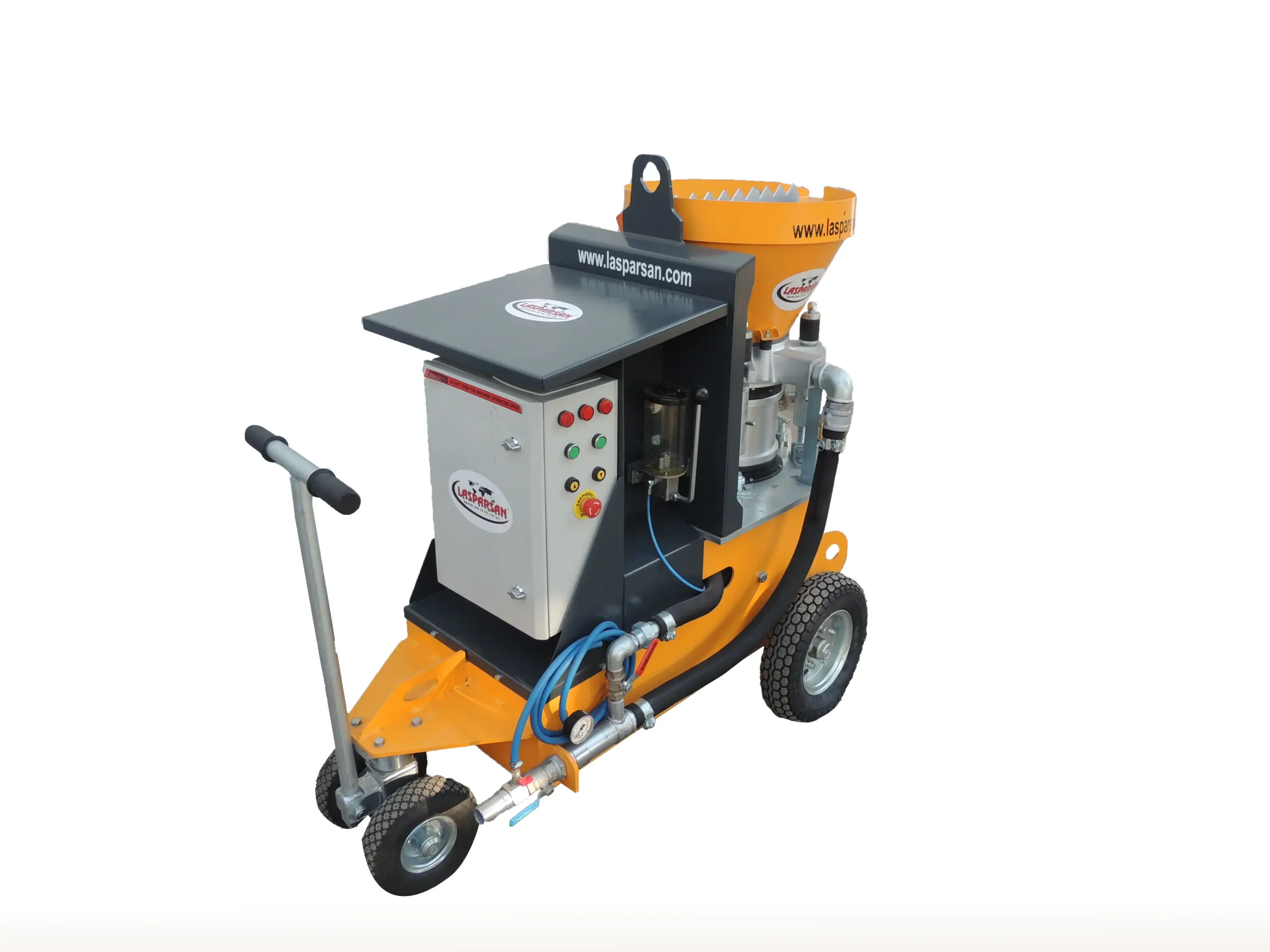 LPS-DSC-100 compact dry-mix shotcrete machine for tunnelling and sprayed concrete applications