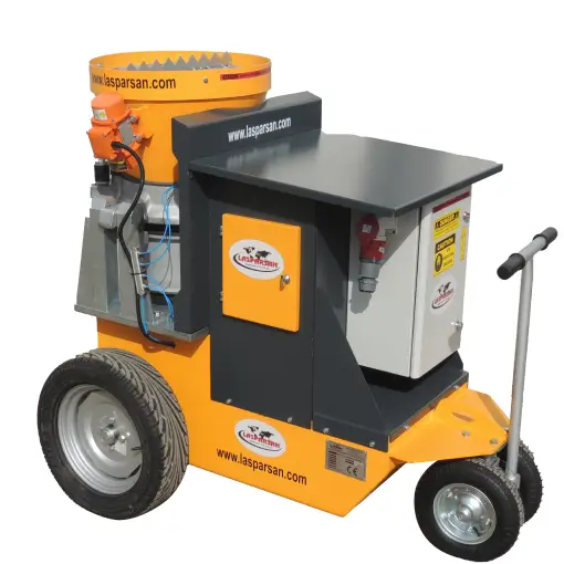 LPS-DSC-200 heavy-duty dry-mix shotcrete machine for tunnelling and sprayed concrete applications