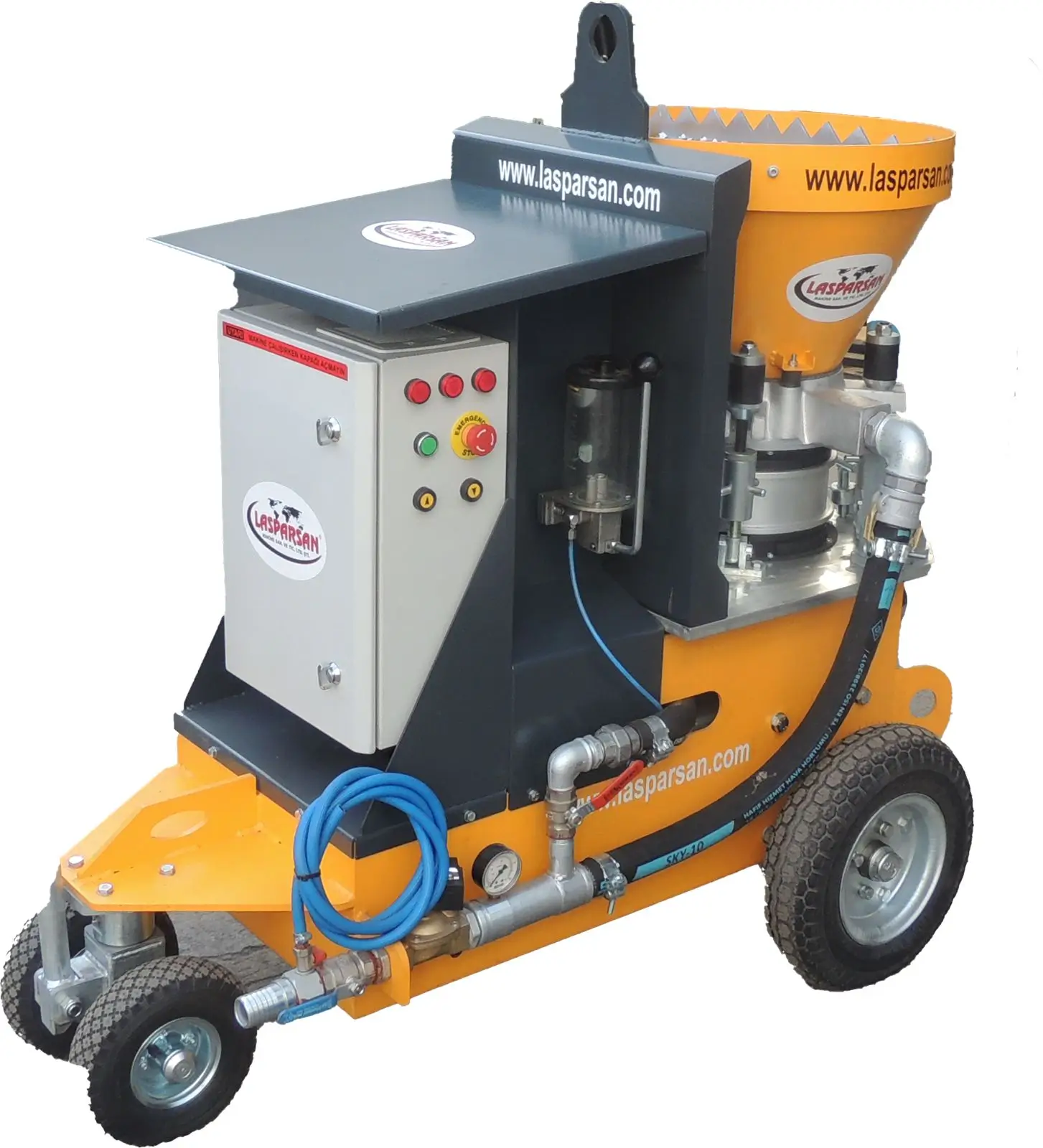 LPS-RSM-500 refractory spraying machine for industrial refractory and furnace lining applications