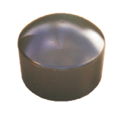 Heavy-duty domed wear pad for industrial equipment