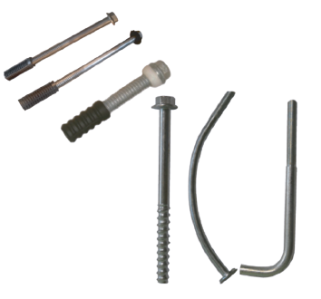 High-strength bolt, nut and washer set for TBM tunnel segment connections