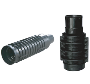 TBM segment injection socket for tunnel grouting and sealing applications
