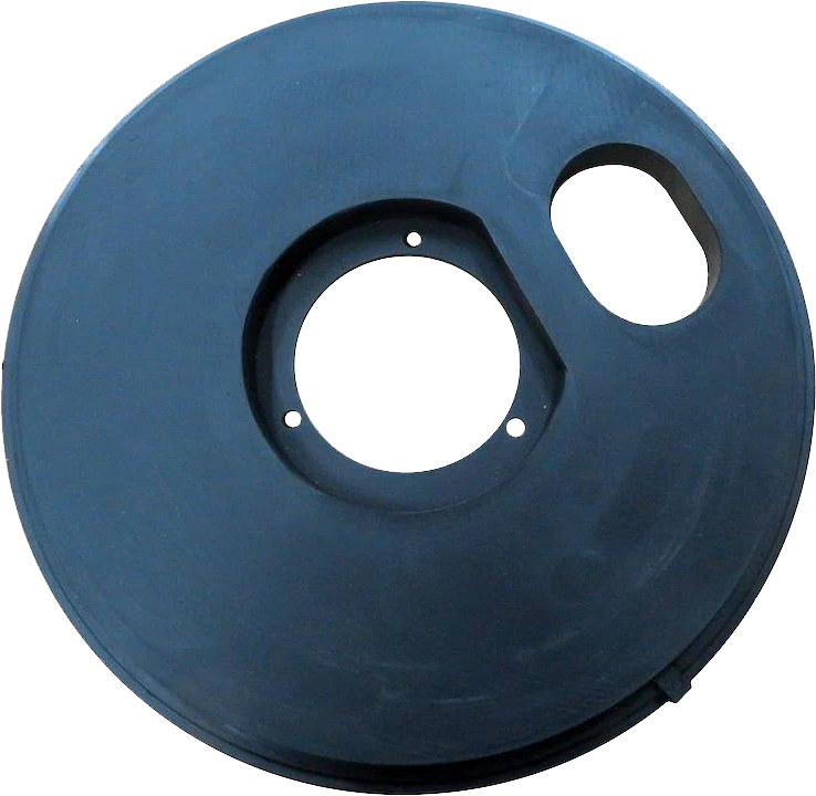 Meyco-type lower rubber sealing plate for rotor dry-mix shotcrete machines