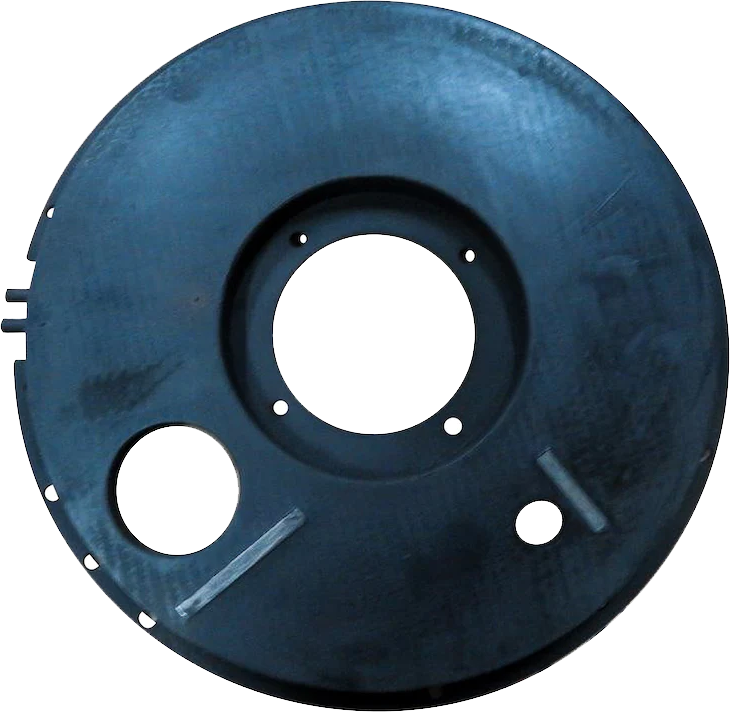 Alv 260-type lower rubber sealing plate for rotor-type dry-mix shotcrete systems