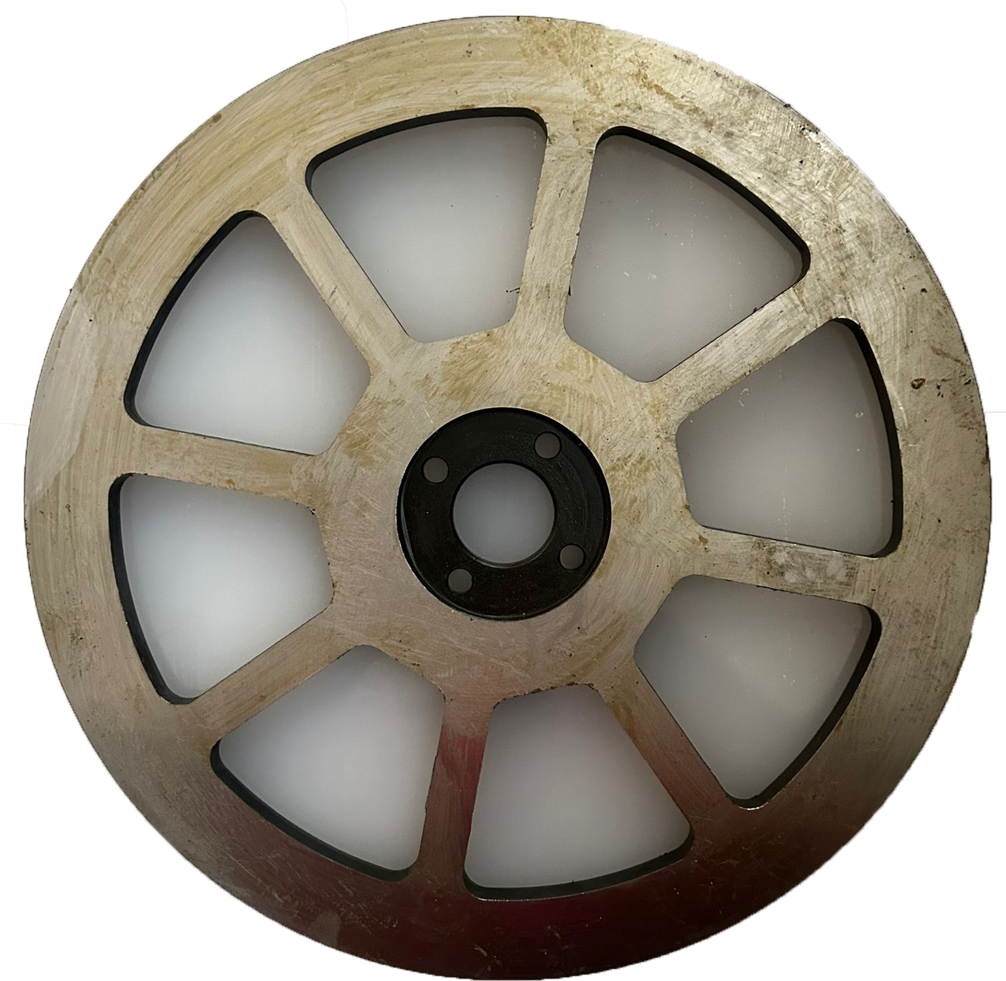 Aliva 257 dry-type lower rubber sealing plate compatible with shotcrete machines
