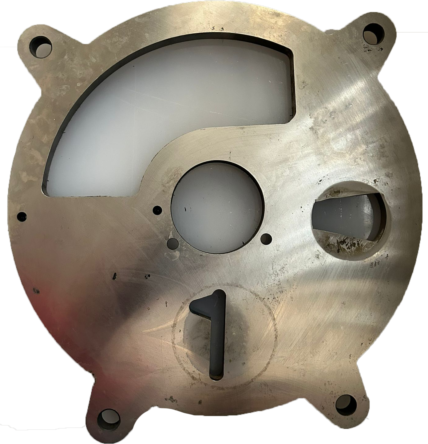 Aliva 257 wet-type upper steel wear plate for compatible shotcrete machines