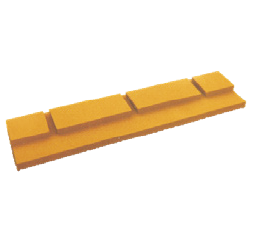 Jumbo drill polyurethane slider pad for mining and tunnelling equipment